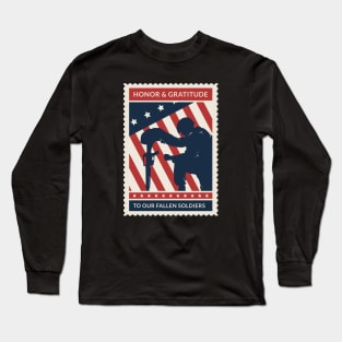 Honor the Fallen Soldiers Long Sleeve T-Shirt